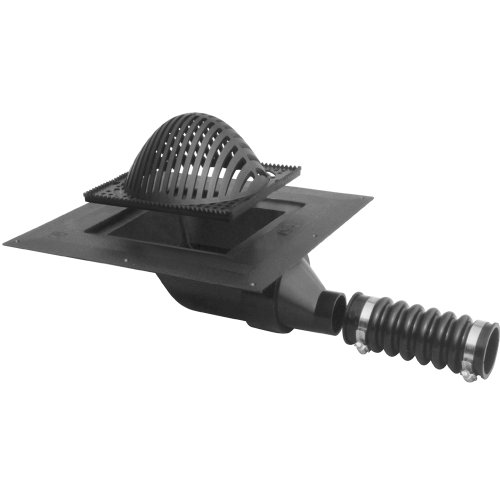 LSP T-0050 Plastic Roof Drain with 2-Inch Side Outlet