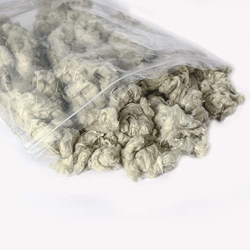 QuliMetal Gas Fireplace Embers, 6 Oz Rock Wool Glowing Embers for Gas