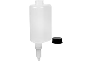 KHBUAB Wall-Mounted Soap Dispenser Inner Bottle Replacement with Detachable Pump for Hotel and Restaurant