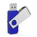 Aiibe 3 Pack USB Flash Drive - 64GB Thumb Drive with Red, Green, Blue Colors