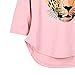 Kidlove Leopard Head Print T-shirt Skinny Legging Pants Girls Clothing Set Outfit Girls Clothes Pajamas, 7-8 Years Old, Pink