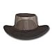 Barmah Hats Foldaway Saddler Cooler Leather Hat 1063BC