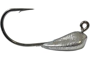 GREAT LAKES FINESSE Mini Pro Tube Head - 4 Pack - Finesse Bass Fishing - Finesse Tube Jig Head - Ultra Sharp Hook