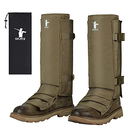 GearOZ Snake Gaiters Snake Chaps, Waterproof Snake Guards Snake Bite
