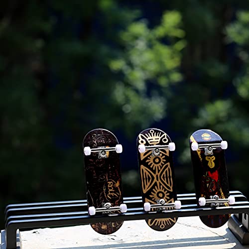 NOAHWOOD Fingerboards PRO Handmade Wheels with Handmade Self-locking Nuts (No CNC) (orange)