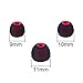 Sunmns 6 Pairs Silicone Eartips Eargels Earpads Ear Tips Gels Bud Compatible for Senso, Zeus, Otium, Hussar Sport Bluetooth Headphonesthumb 2