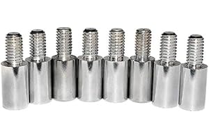 8pcs 1.5 Centimeters Joystick Shaft Extender Rod Screws Extension for Joysticks
