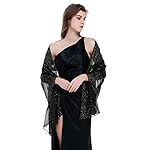 Banetteta"Starry Night" Rhinestone Shawls and Wraps for Evening Dresses Wedding Shawl Wrap Shiny Scarf Banetteta"Starry Night" Rhinestone Shawls and Wraps for Evening Dresses Wedding Shawl Wrap Shiny Scarf