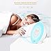 Wake Up Light, INLIFE Alarm Clock Sunrise Simulation Fading Night Light for Bedroom, with 7 Colors, Nature Sounds, FM Radio, Snooze Function, Touch Control