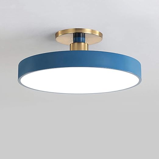 Modern Led 18w Deckenleuchte 3000k Warmweiss Kreative Runde Wohnzimmer Deckenlampen Schlafzimmer Arbeitszimmer Restaurant Flur Madchenzimmer Deckenbeleuchtung Acryl Schatten Lampe O30cm Amazon De Beleuchtung