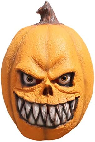 Halloween Costume Party Props Novelty Halloween Latex Pumpkin Head Mask Scary Decorations