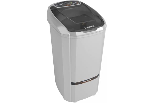 Colormaq Maquina de Lavar Roupa Semi Automatica Tanquinho 10kg LCS10 Prata 220v