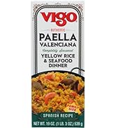 Vigo Authentic Paella Valenciana, Yellow Rice & Seafood Dinner, Spanish Recipe (Yellow Rice & Sea...