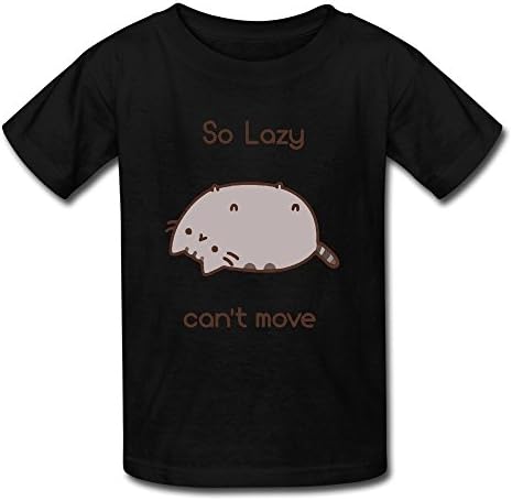Kids' (age 7-16) Cool Design Cotton T Shirt L Black