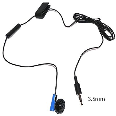 Replacement 3.5mm Earphone For PS4 Wired Headset Headphones Control With MICROPHONE