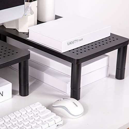 Monitor Riser Stand 3 Height Adjustable Computer Stand, Laptop Stand