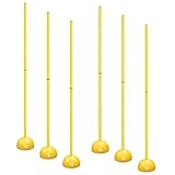 AGORA Portable Indoor/Outdoor Coaching Sticks - Set of 6