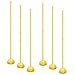 AGORA Portable Indoor/Outdoor Coaching Sticks - Set of 6