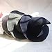 DELAISUS Witch Hat Sheep Wool Christmas Halloween Foldable Costume Ball Sun Cap for Winter Black