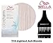 Wella COLOR CHARM Permanent LIQUID HAIR TONER (w/Sleek Tint Brush) Haircolor Liquifuse, 1:2 Mix Ratio Hair Color (T18 Lightest Ash Blonde)