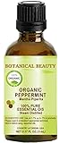 PEPPERMINT ESSENTIAL OIL ORGANIC. 100% Pure Therapeutic Grade, Premium Quality, Undiluted. 0.17 Fl.oz.- 5 ml. by Botanical Beauty