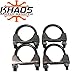 Mid Muffler Delete Kit (fits) Dodge Charger/Challenger/300 2005-2016 Khaos Motorsports
