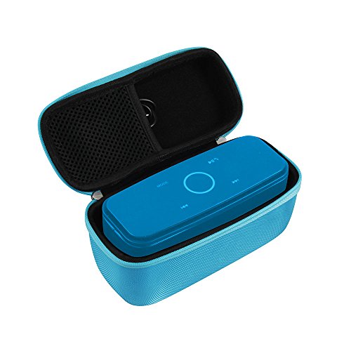 Hermitshell Hard EVA Travel Blue Case Fits DOSS SoundBox Bluetooth Speaker Portable Wireless Bluetooth 4.0 Touch Speakers