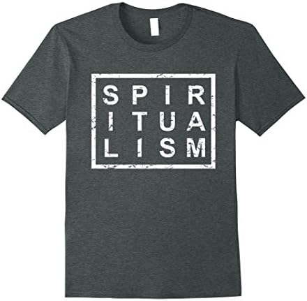 Mens Stylish Spiritualism T-Shirt 2XL Dark Heather