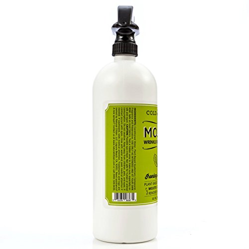Cold Iron Wrinkle Release Spray for Clothes. 32 fl oz. Citrus Mint & Atlas Travel Size 3 fl oz Sea Breeze. Fast, Easy to Use Ironing Alternative. Spray, Smooth, Hang. Award Winning