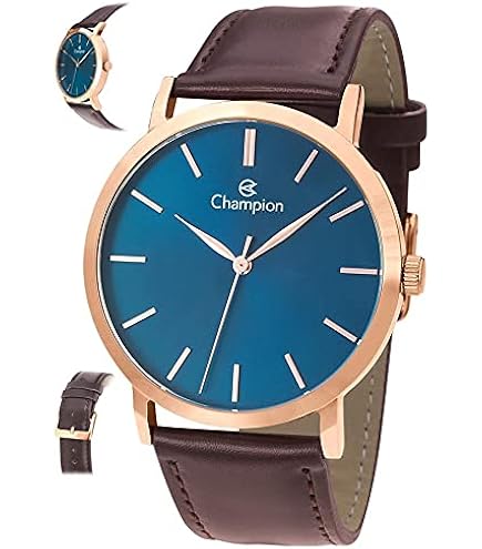 Relógio Champion Masculino Ref: Cn20677x Social Dourado : Amazon