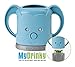 MyDrinky InchBug Pouch Holder No Squeeze, Reusable Drink Holder for Kids, Toddler and Babies | BPA-Free & Squeeze-Proof Cup Holder for Juice Boxes, Food Pouches | Dishwasher Safe, Aqua