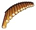 Easy to Play Beginner Peru Treasure Small Peruvian Tunable Antara Pan Flute 13 Pipes Case Included (Beige)