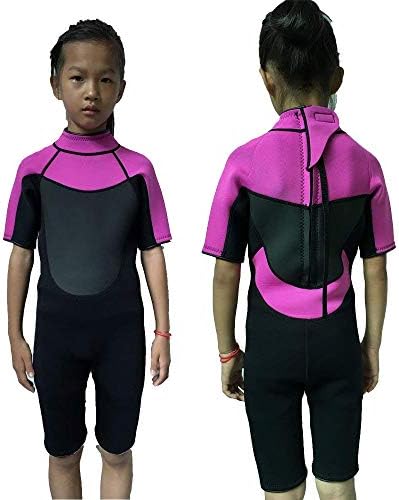 Realon Wetsuit Kids Shorties 3mm Boys Swim Surfing Snorkeling Wet Suits Youth