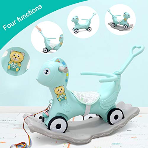 Children's Rocking Horse and Ride On Toys, Indoor Outdoor DualSse Car