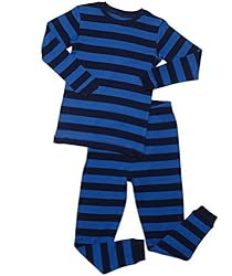 Boys Striped Pajama Set