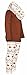 Unique Baby Girls 3 Piece Thanksgiving Tribal Turkey Legging Set