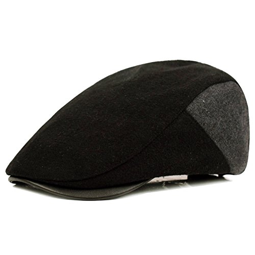 mens wool flat cap