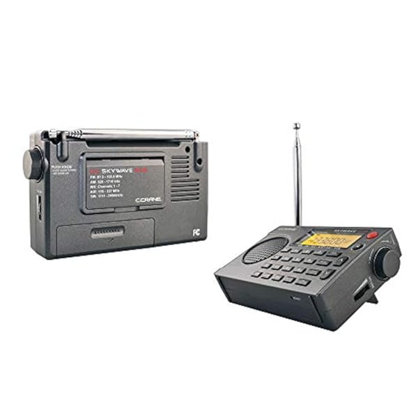 Radio C. Crane SSB AM FM Onda Corta, Aerea, Scan VHF, Weather Alert - Imagen 4