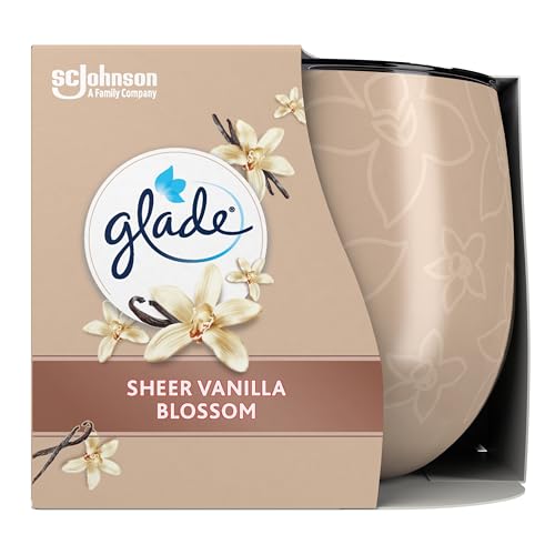 Glade Candle Sheer Vanilla Blossom 108g