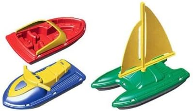 Toy Boats Assorted Shapes 8"-9" (6-Pack)