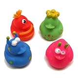 Fun Express 12 Vinyl Monster Rubber Duckies