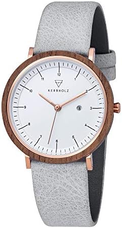 KerbholzWomen's Analogue Quartz Watch with Leather Strap.