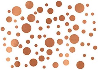 80 DIY Brozen Golden Dots for Home Decor