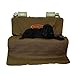 Mudriver Brown Two Barrel Double Seat Cover, Brown, X-Large