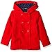 Nautica Girls Wool-Feel Peacoat With Faux Fur Trim