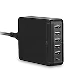 USB C Charger, Jelly Comb USB Type-C 6-Port USB Desktop Charging Station for iPhone 7 / 6s / Plus, iPad Pro / Air 2 / mini, Samsung Galaxy, Moto Z, Google Pixel XL, LG, HTC 10, Nexus, Lumia and More