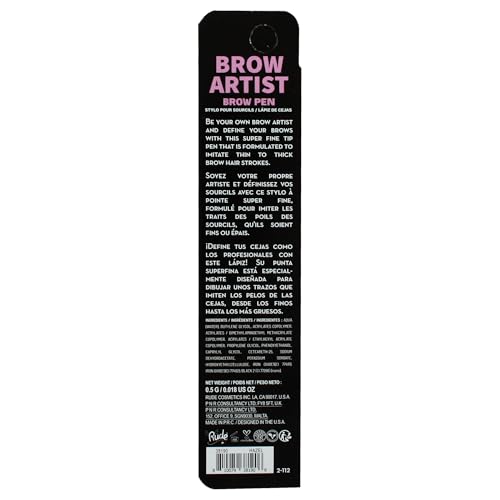 BROW ARTIST BROW PEN – HAZEL BY RUDE COSMETICS FOR WOMEN – 0.018 OZ BROW PEN