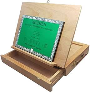 NSYNSY Caja de Caballete Ajustable para Mesa con cajón de