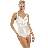 Camille Womens Ladies Ivory Underwired Lace Shapewear