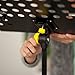 Crafty Gizmos Deluxe Adjustable Folding Music Stand with Carrying Bag (Yellow)